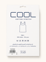 143 COOL Men's Lycra Sleeveless Undershirt