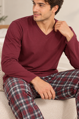1150 Men’s Pajamas with Plaid Pants SOX