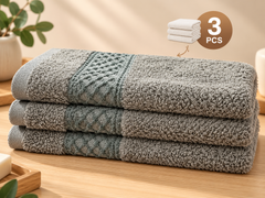 Cotton Towels 30 × 50 CM – Pack of 3