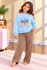 7503 Girls’ Winter Cotton Pajamas Dream