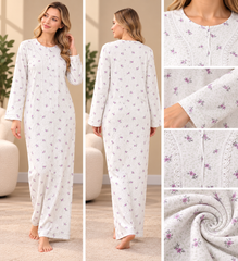 713103 Women’s Winter Cotton Galabeya
