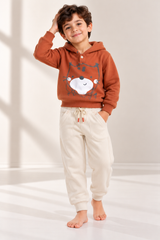 7124 Boys’ Winter Cotton Pajamas SIKA