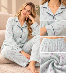 733010 Women's winter pajamas