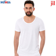 1309 JIL Men's Short Sleeve Undershirt – Red