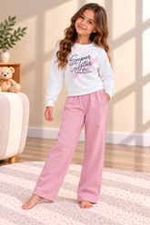 331 Girls’ Winter Kids’ Pajamas RAMA 🎀❄️