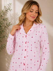 8011 Women’s Autumn Cotton Pajamas