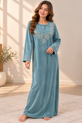 24/16 Women’s Winter Velvet Galabeya DAHAB