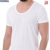 1309 JIL Men's Short Sleeve Undershirt – Red