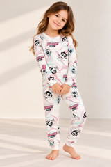 Unisex Kids’ Warm Printed Pajamas 🧸