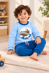 3112 Kids’ Winter Cotton Pajamas SIKA