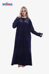 24/1 Women’s Winter Velvet Galabeya DAHAB
