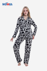 1750 Women's Classic Viscose Pajamas Fleur