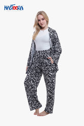 Print 1 Women's Viscose Pajamas Fleur