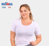 C&K تيشيرت حماله دانتيل 500قطن حريمي