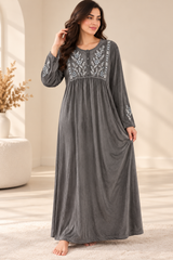 Women’s Winter Velvet Galabeya Alenza