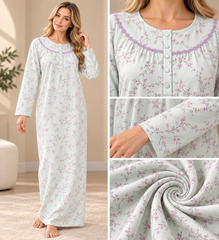 713304 Women’s Winter Cotton Galabeya
