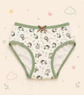 Kids Girls’ Cotton Panty Donnateella Pack 3*1 Different Designs