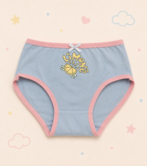 Kids Girls’ Cotton Panty kalia Pack 3*1 Different Designs