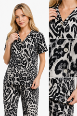 27325 KD Women's Classic Viscose Pajama Set