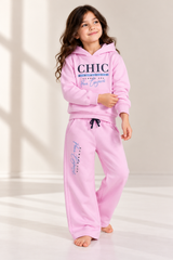 7071 Girls’ Winter Cotton Pajamas SIKA