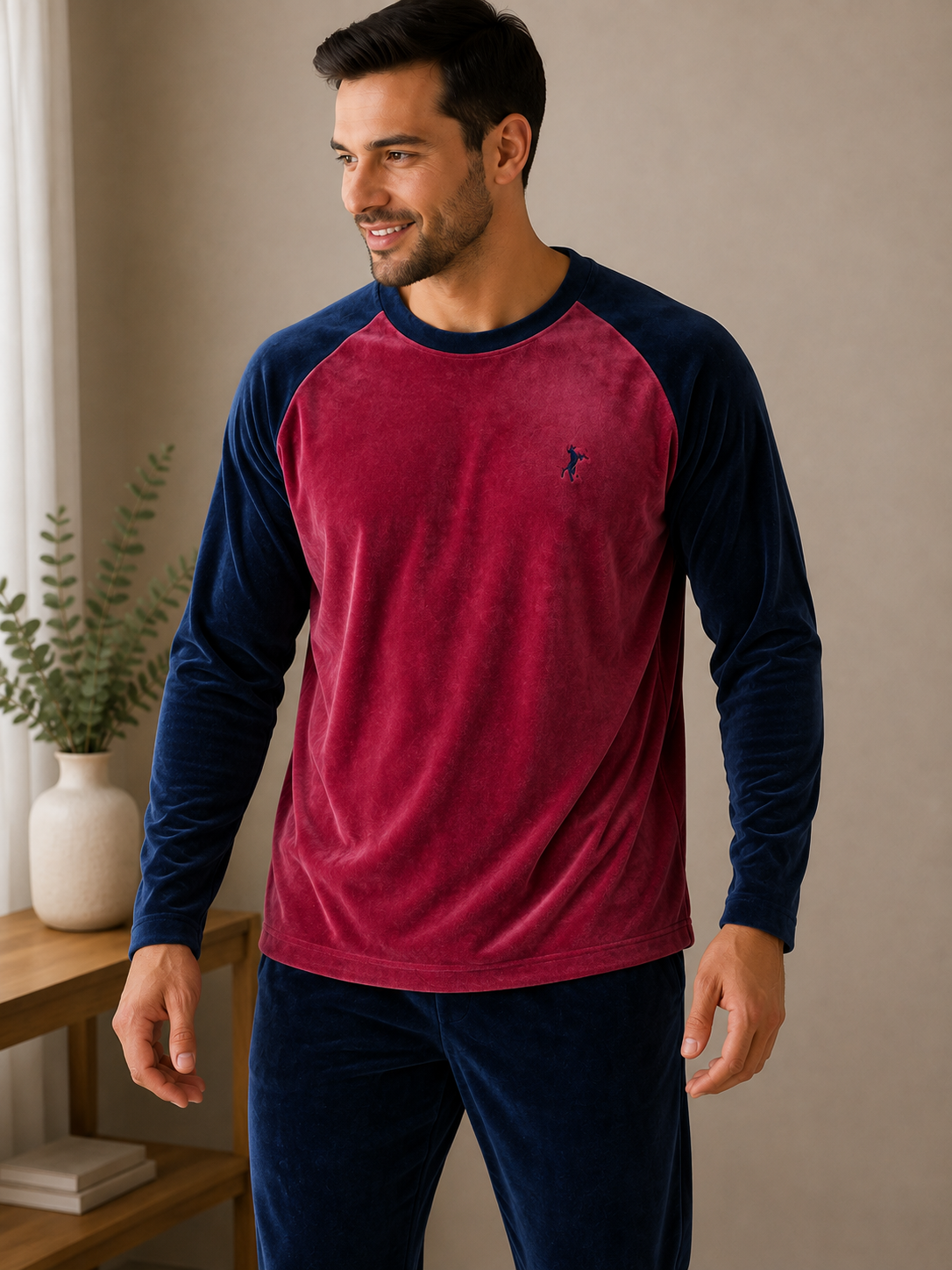 57 Men’s Winter Velvet Pajamas