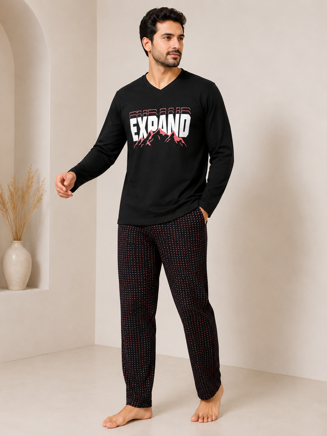 9 Men’s Winter Cotton Pajamas