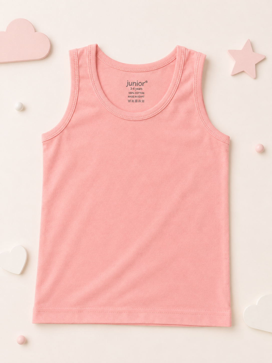 1470 Girls’ Kids’ Cotton Tank Tops – Different Colors