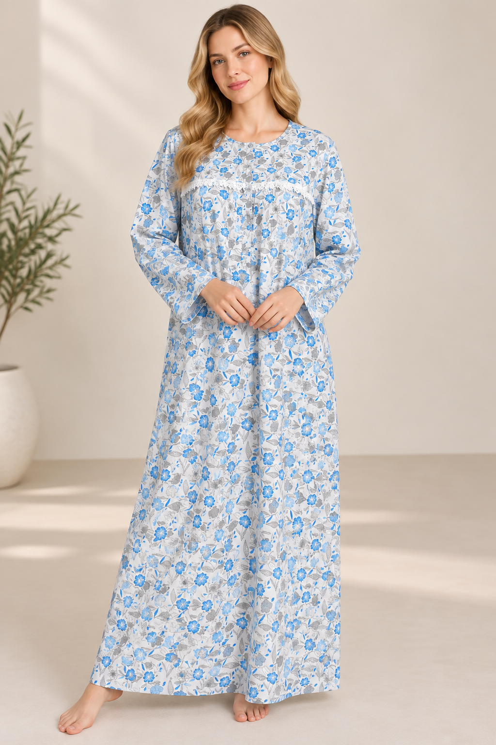 24/81 Women’s Cotton Galabeya 🌸