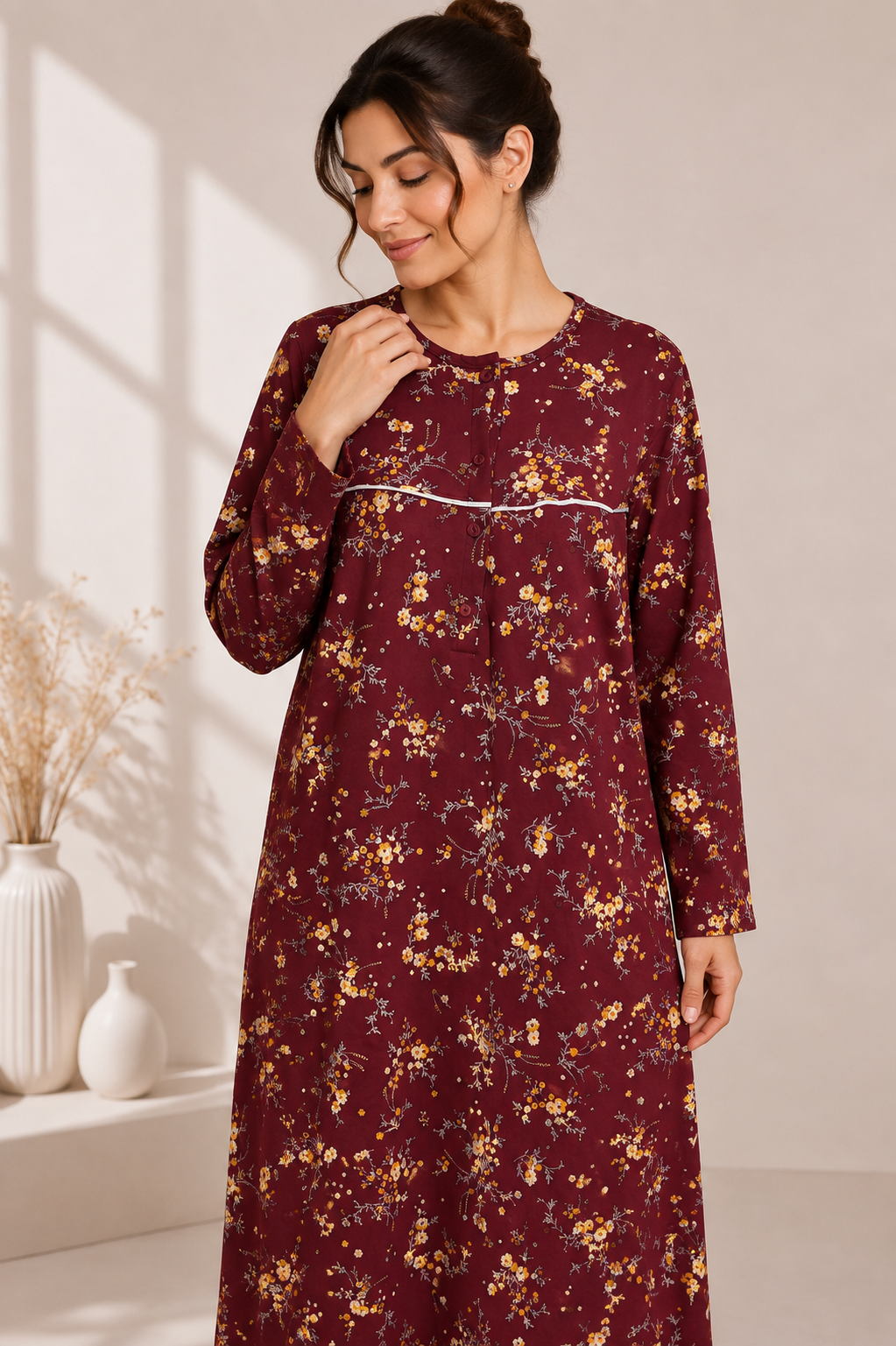 97 Women’s Winter Cotton Galabeya