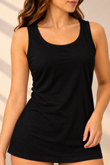 142 Women’s Cotton Rib Short Sleeve Undershirt FLUER (Copy)