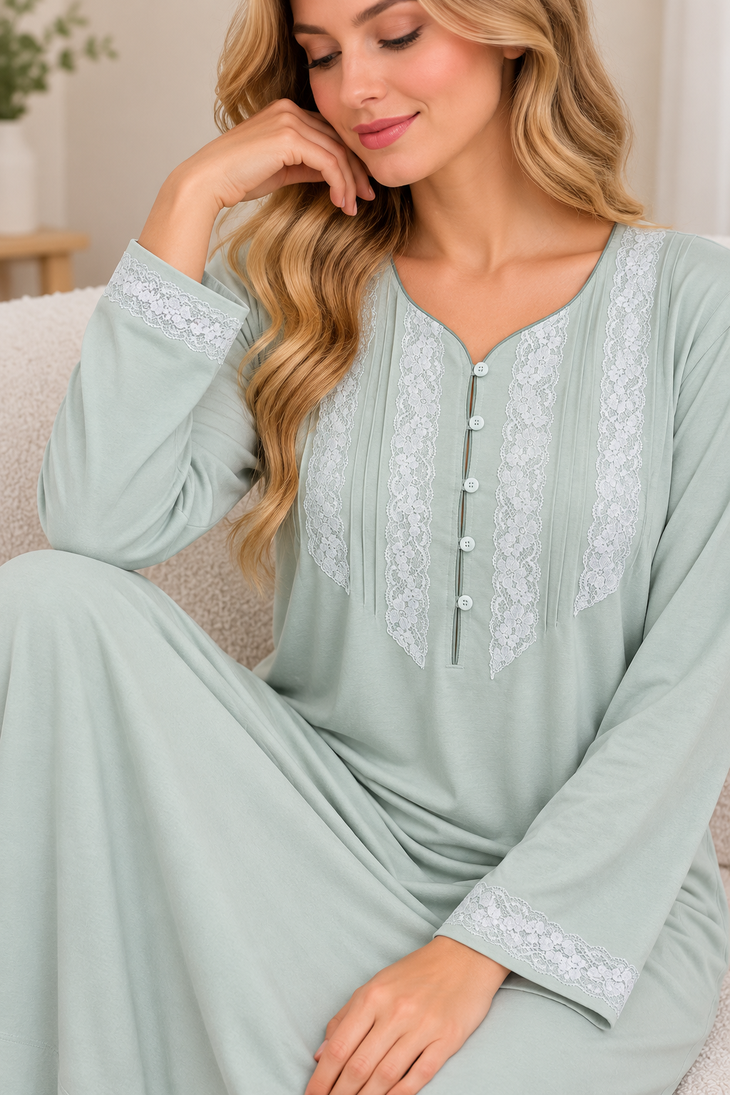 27501 Women’s Viscose Galabeya