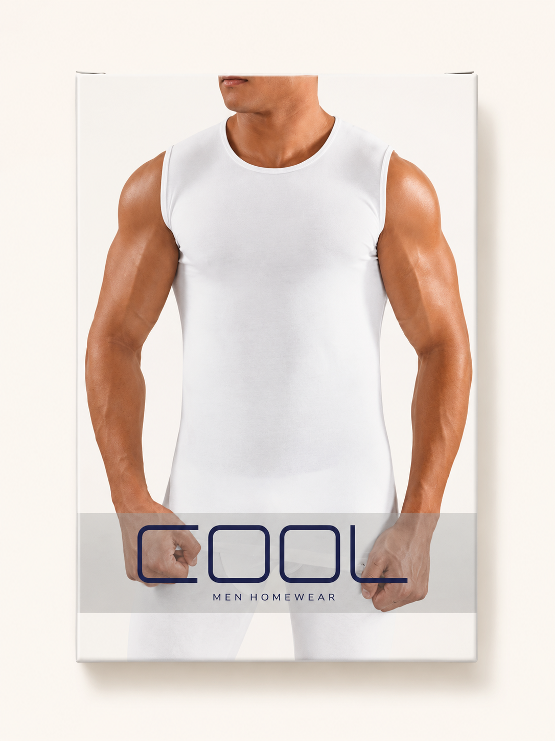 160 COOL Men's Lycra Crew Neck Tank Top
