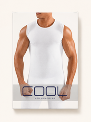 160 COOL Men's Lycra Crew Neck Tank Top