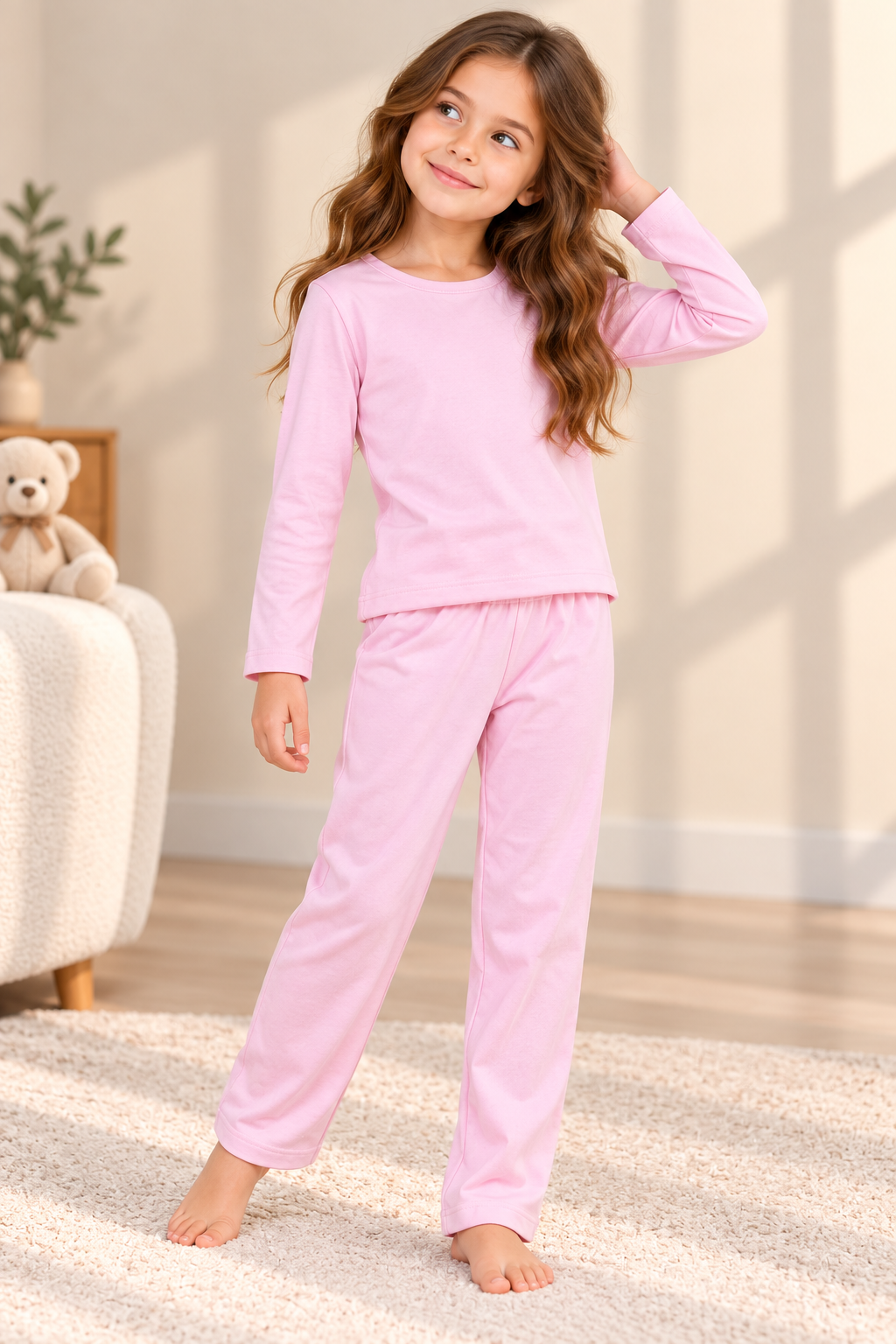 Warm pajamas for kids