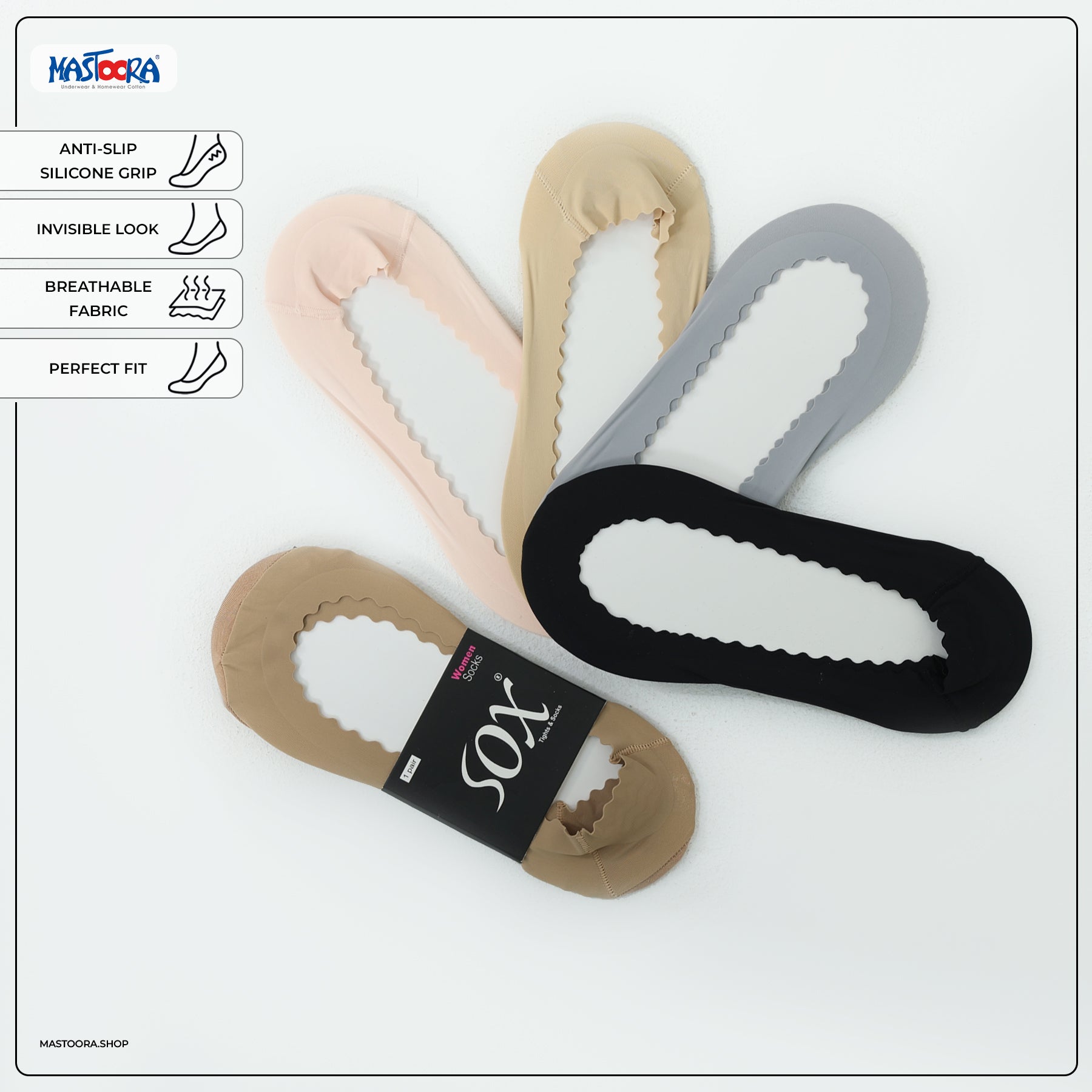 Women's socks 2407