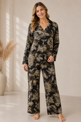 9070 Women’s Classic Autumn Cotton Pajamas