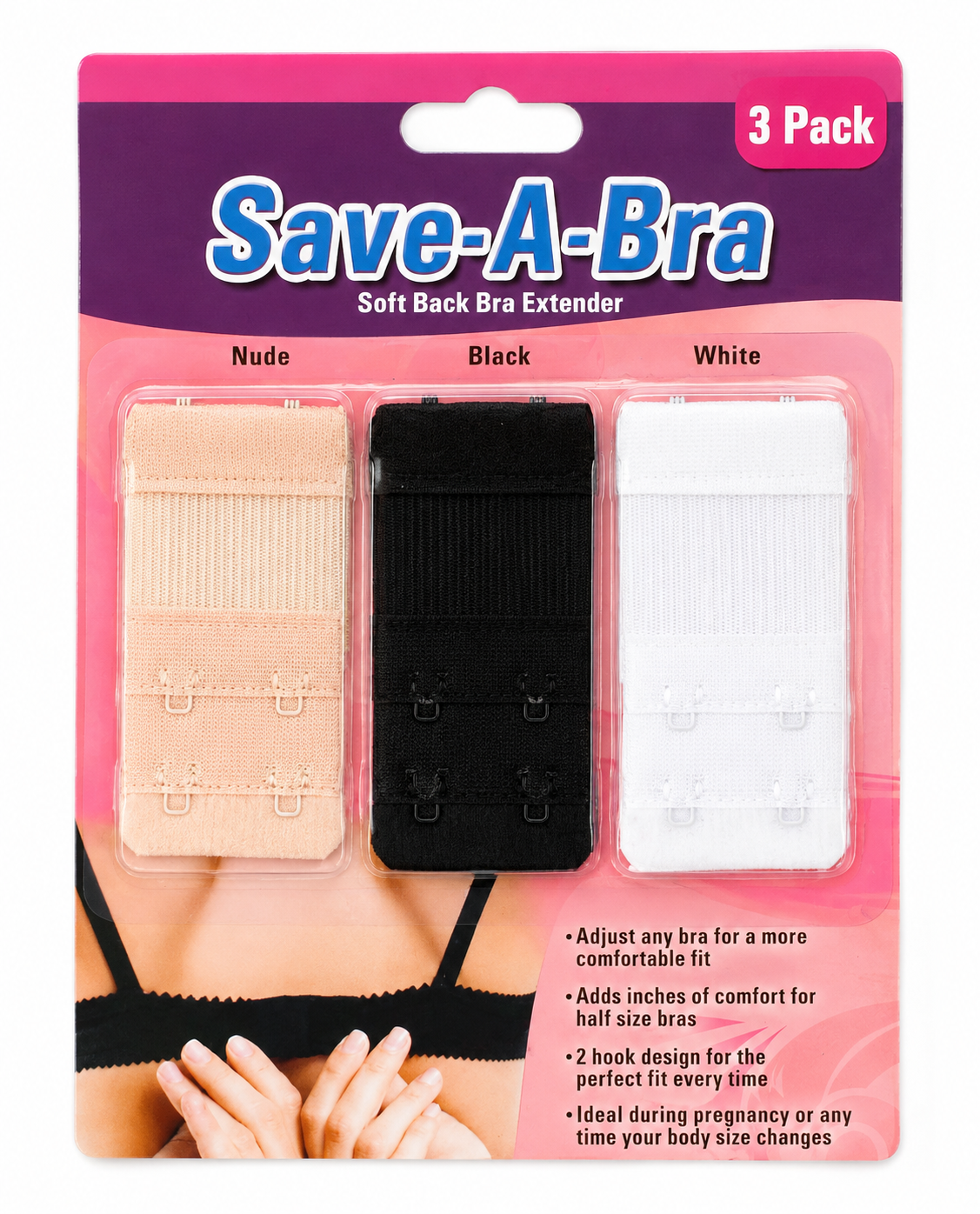 3 in 1 Double Bra Extender Set