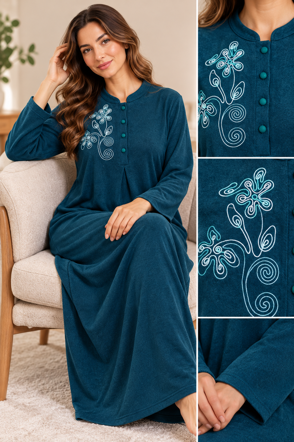 711501 Women’s Winter Galabeya VIVA