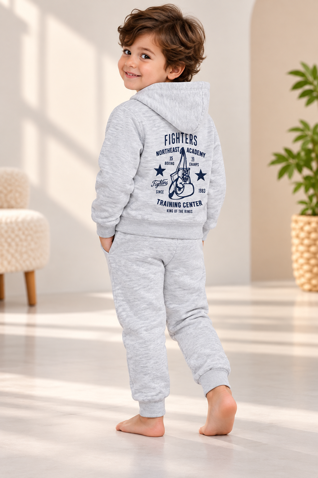 3111 Kids’ Winter Cotton Pajamas SIKA