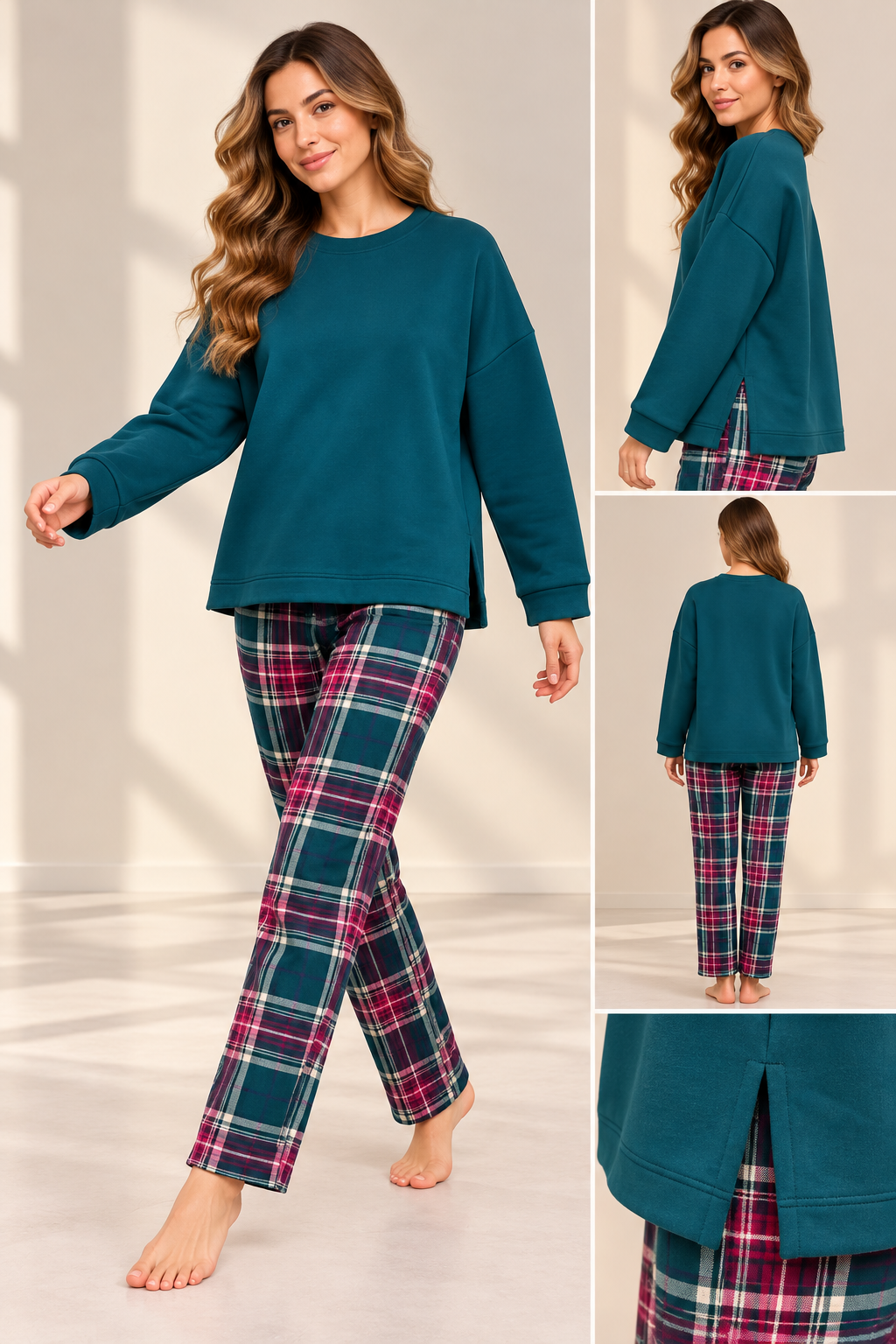 734214 Women’s Winter Cotton Pajamas VIVA