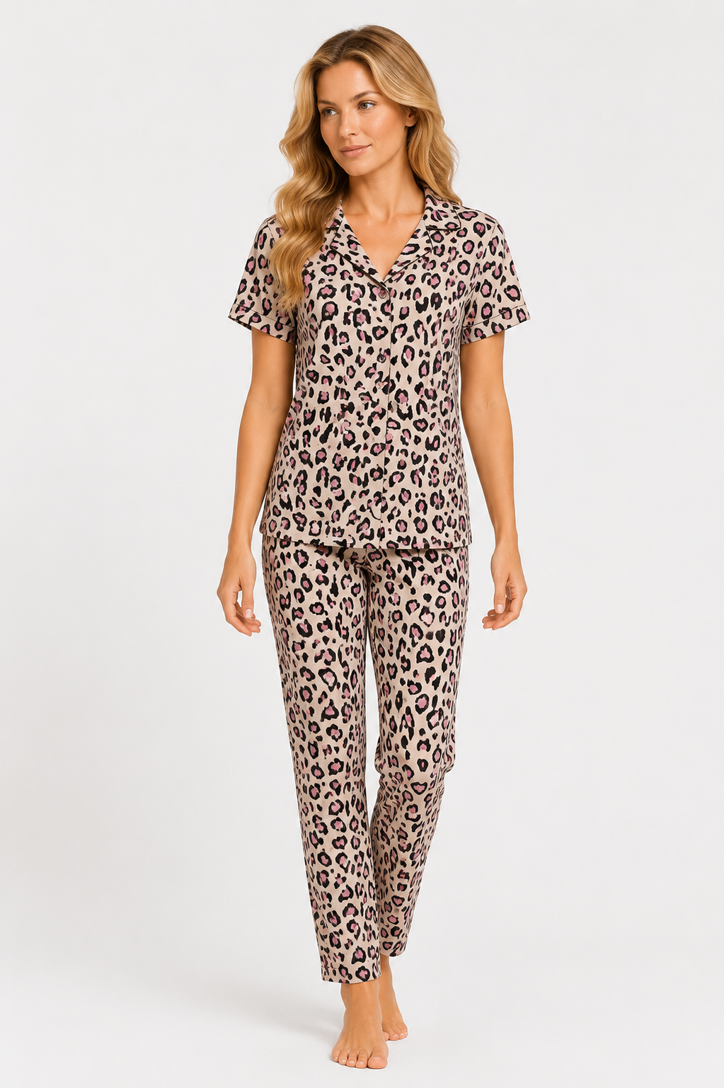 27321 KD Women's Classic Viscose Pajama Set