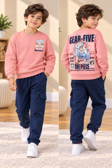 7502 Boys’ Winter Cotton Pajamas Dream
