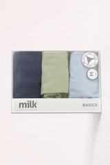 Panty Milk Plain (Bikini / Brief) – Pack of 3 Pieces