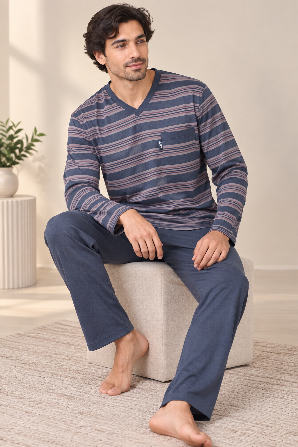 8202 Men’s Winter JET Pajamas