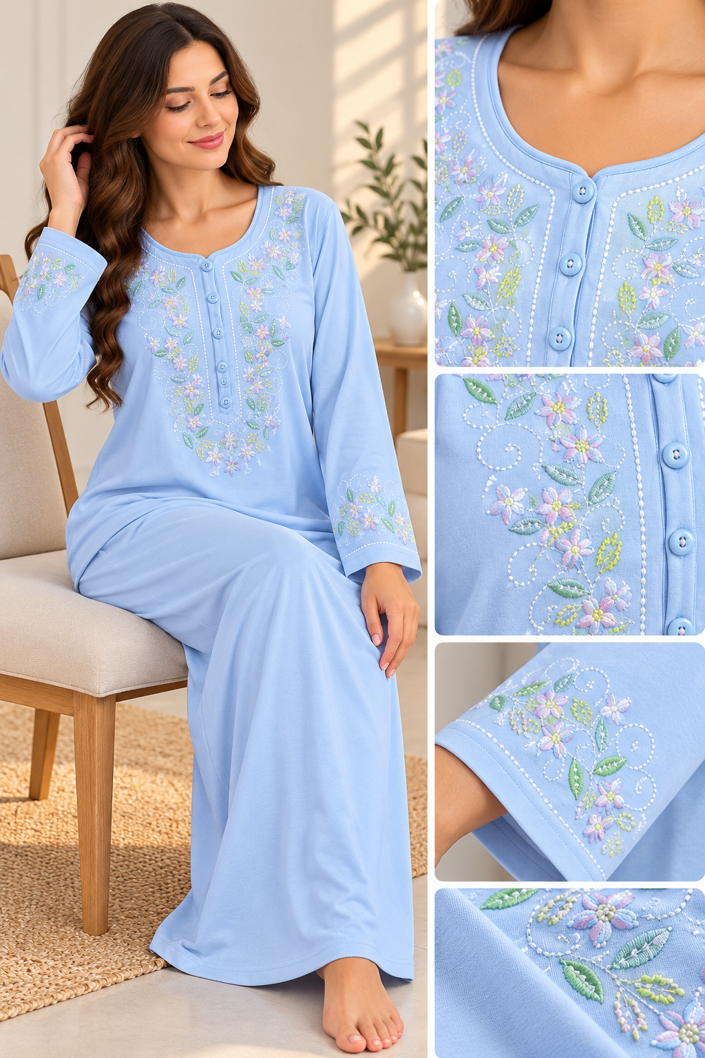 27500 Women’s Cotton Galabeya
