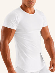 170 COOL Men's Short Sleeve Crew Neck Undershirt