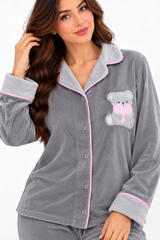 206 Women’s Winter Velvet Pajama MODA PLUS