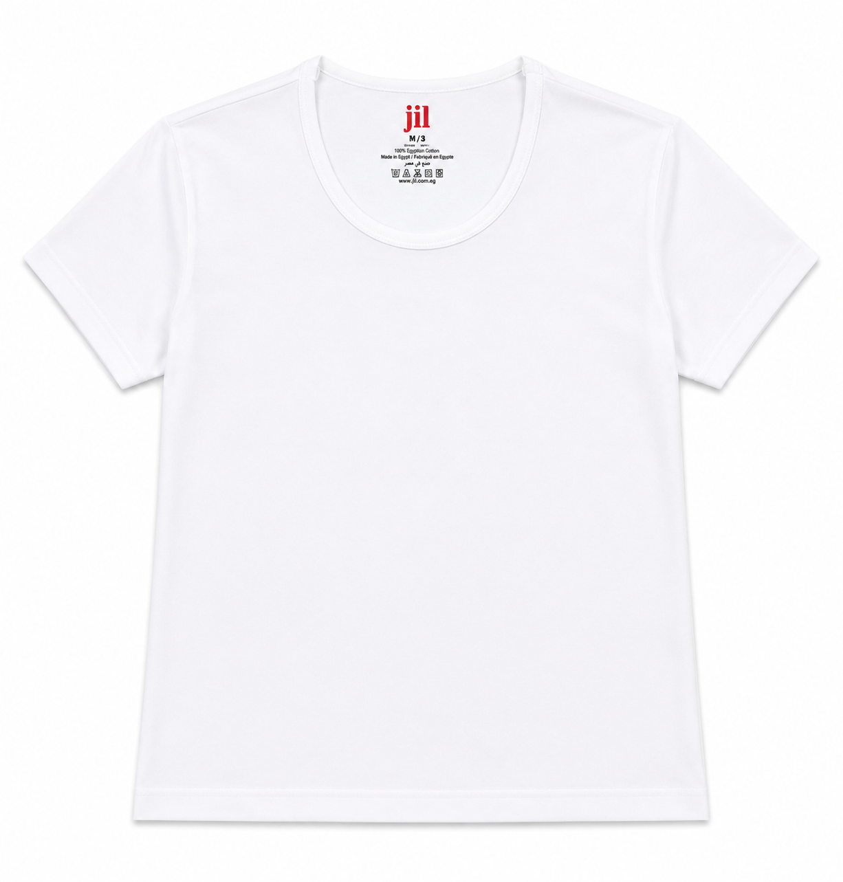 1309 JIL Men's Short Sleeve Undershirt – Red
