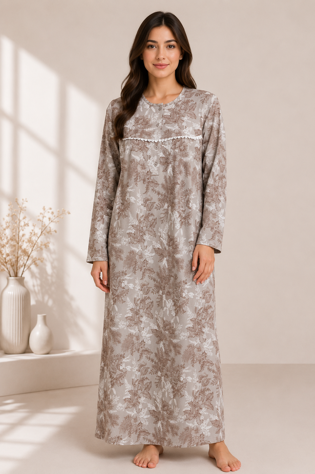 110 Women’s Winter Cotton Galabeya