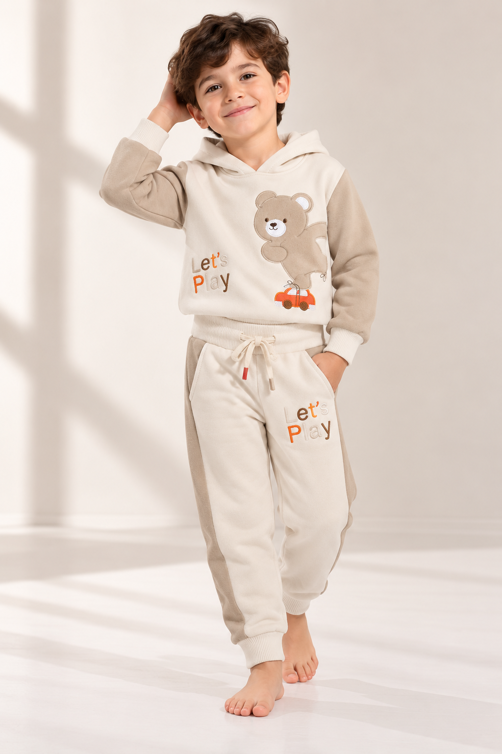 7196 Boys’ Winter Cotton Pajamas SIKA